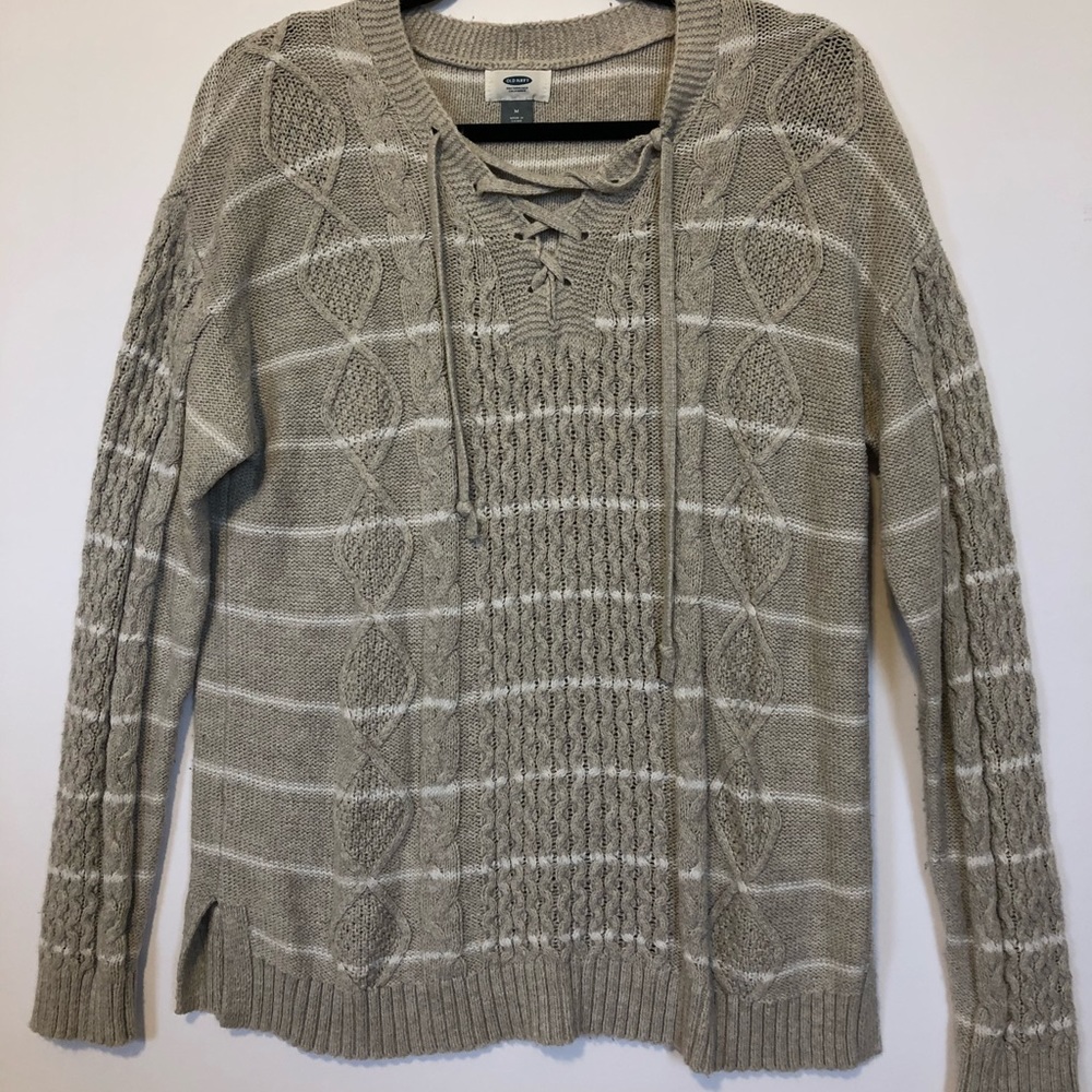 Stripped Knit Sweater